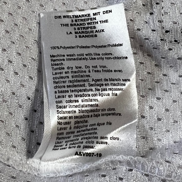 Wisconsin Badgers Adidas Men's Football Jersey‎ Number 39 White Size 2XL - Picture 8 of 12